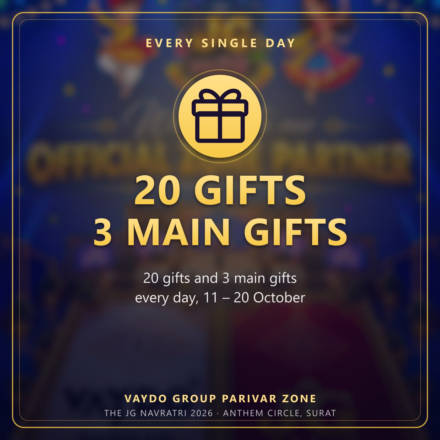 The JG Navratri 2026 – Official Zone Partner gallery 3