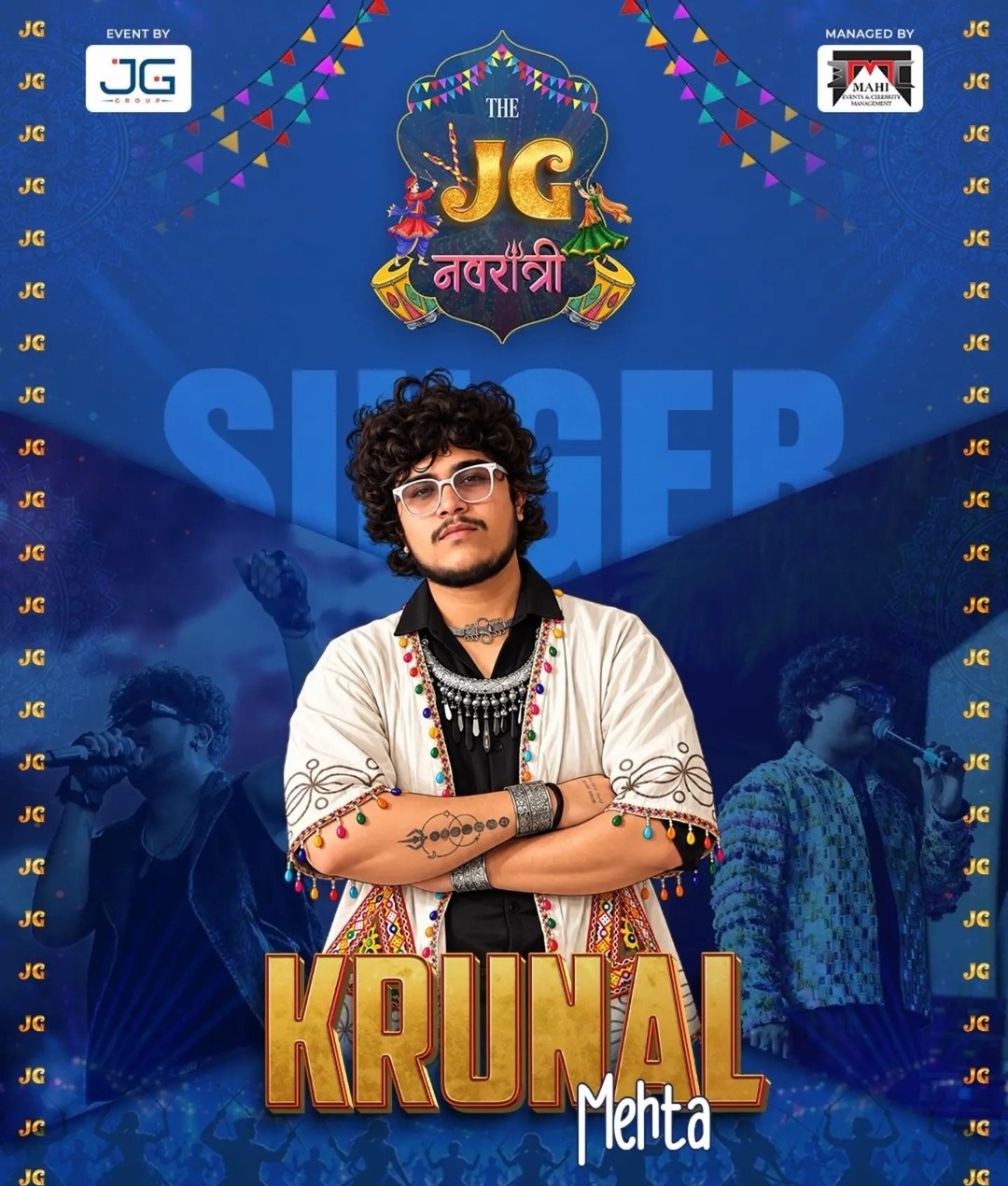 Krunal Mehta, singer